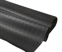 厂家直销防滑五杠橡胶垫五杠纹耐磨防水工业用地垫